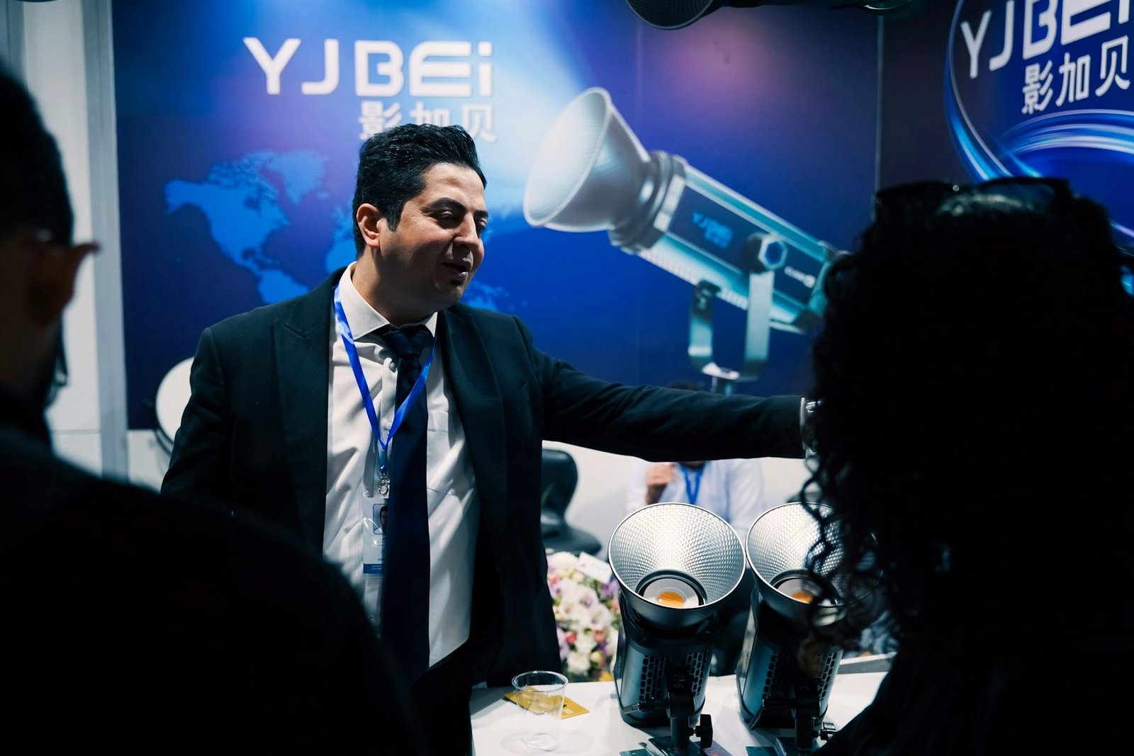 booth presenter