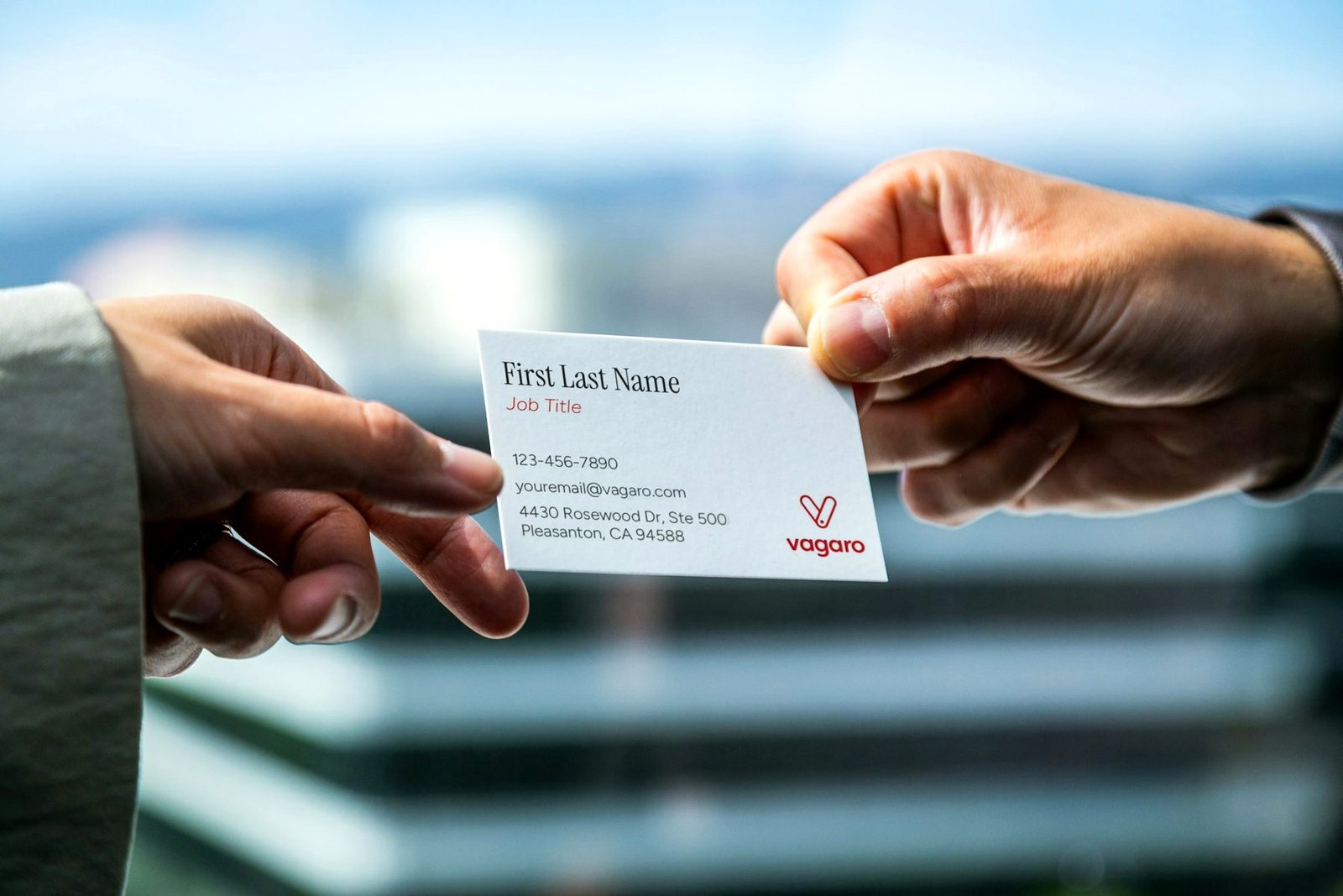 businesscard handoff