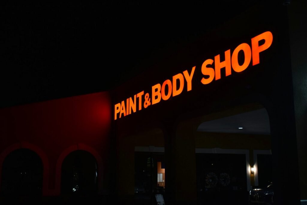 channel letters bodyshop