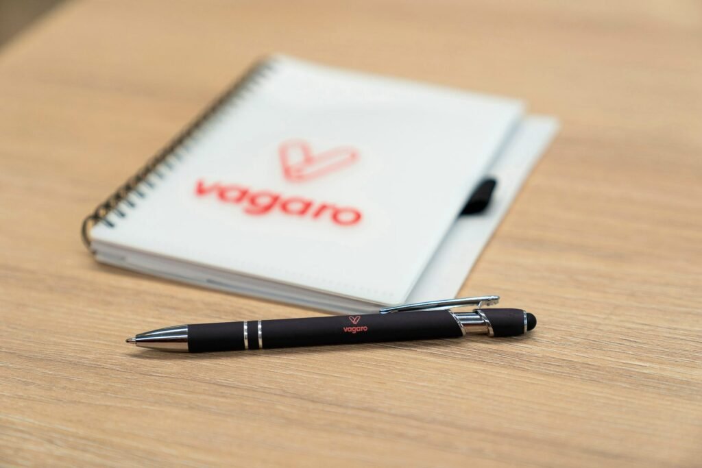 gift pen notebook