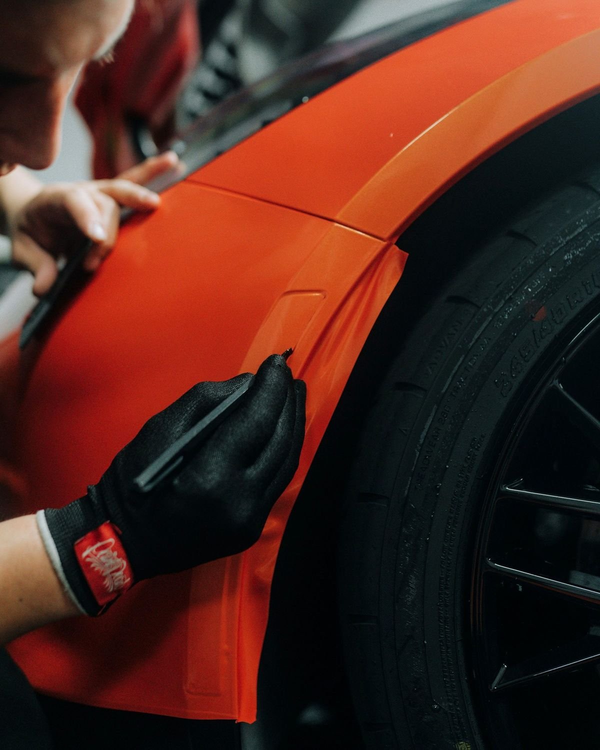 vehicle wrap application